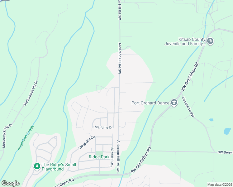 map of restaurants, bars, coffee shops, grocery stores, and more near 3734 Maritime Drive in Bremerton