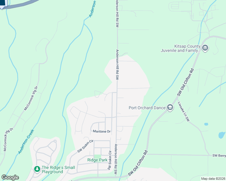 map of restaurants, bars, coffee shops, grocery stores, and more near 2110 Southwest Nautical Street in Bremerton