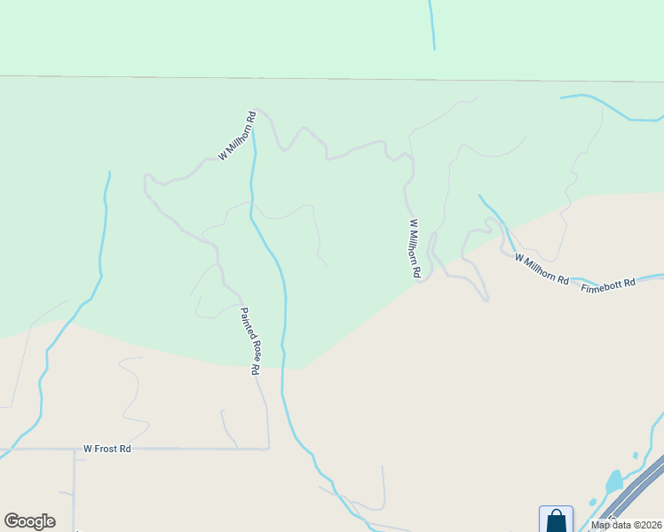 map of restaurants, bars, coffee shops, grocery stores, and more near 17442 Painted Rose Road in Worley
