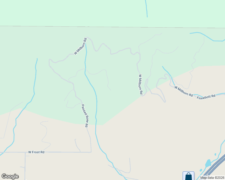 map of restaurants, bars, coffee shops, grocery stores, and more near 17442 Painted Rose Road in Worley