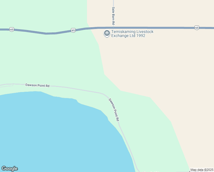 map of restaurants, bars, coffee shops, grocery stores, and more near 742401 Dawson Point Road in Temiskaming Shores