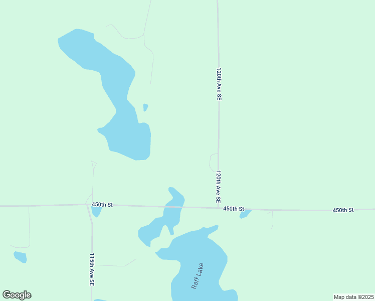 map of restaurants, bars, coffee shops, grocery stores, and more near 44955 120th Avenue Southeast in Fertile