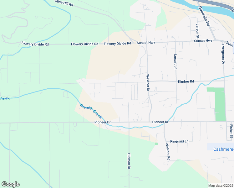 map of restaurants, bars, coffee shops, grocery stores, and more near 6251 Kimber Road in Cashmere