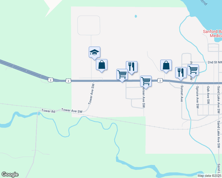 1520 Central Street West, Bagley MN Walk Score