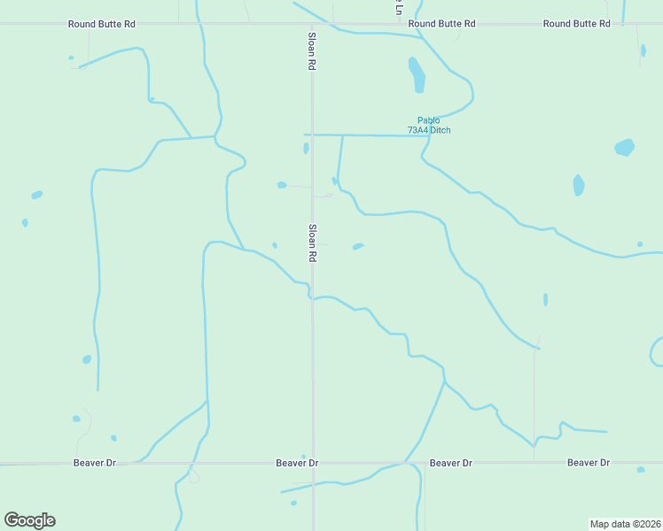 map of restaurants, bars, coffee shops, grocery stores, and more near 47502 Sloan Road in Ronan