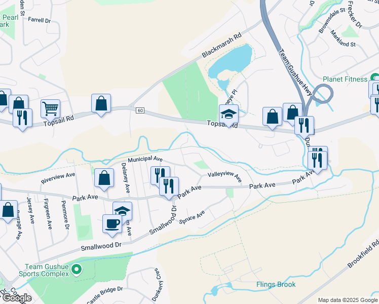 map of restaurants, bars, coffee shops, grocery stores, and more near 32 Pine Bud Crescent in Mount Pearl