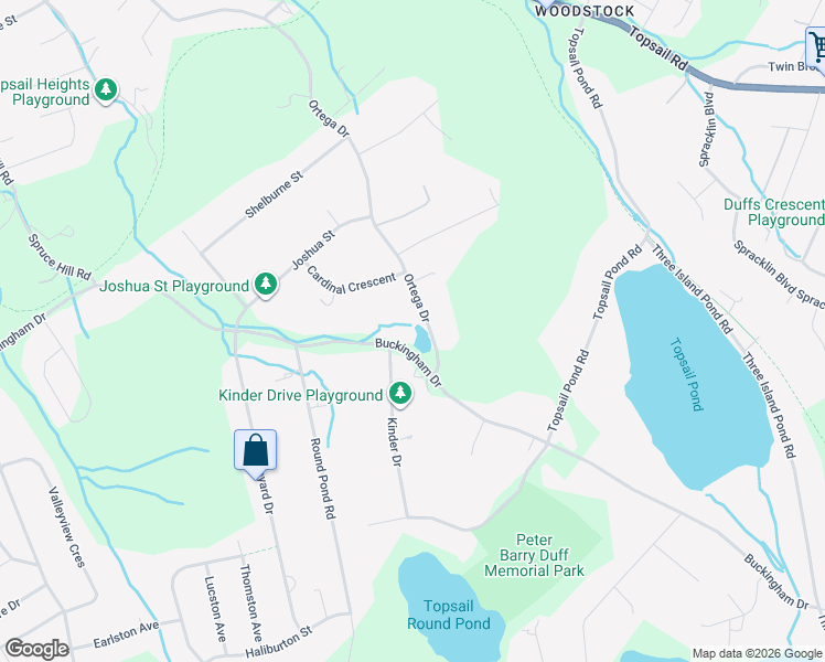 map of restaurants, bars, coffee shops, grocery stores, and more near 9 Ortega Drive in Paradise