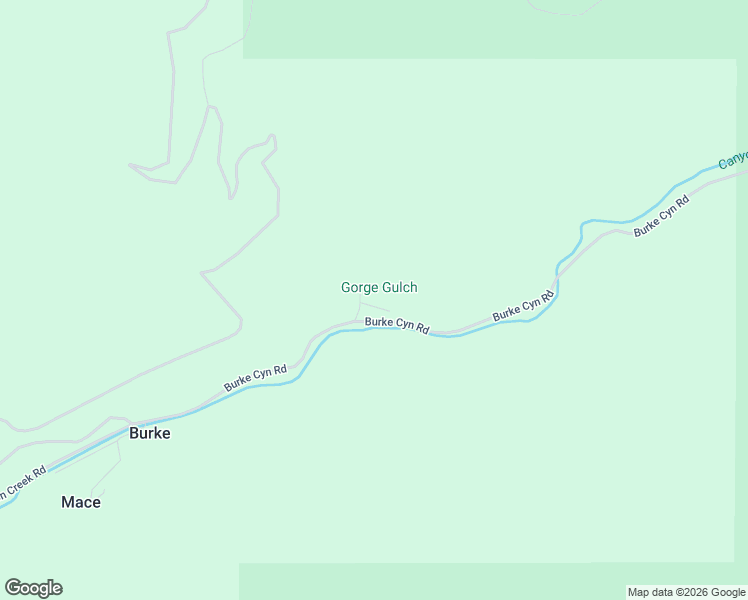 map of restaurants, bars, coffee shops, grocery stores, and more near 39 Gorge Gulch in Wallace