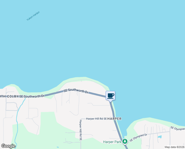 map of restaurants, bars, coffee shops, grocery stores, and more near 9651 Southeast Southworth Drive in Port Orchard