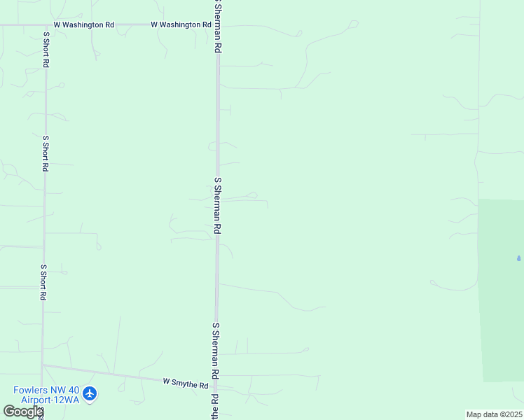 map of restaurants, bars, coffee shops, grocery stores, and more near 13725 South Sherman Road in Spokane