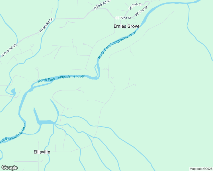 map of restaurants, bars, coffee shops, grocery stores, and more near 8003 Moon Valley Road Southeast in North Bend