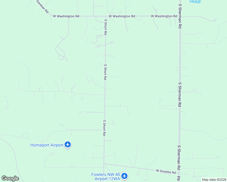 map of restaurants, bars, coffee shops, grocery stores, and more near 13611 South Short Road in Cheney
