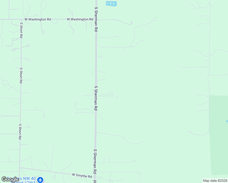 map of restaurants, bars, coffee shops, grocery stores, and more near 13725 South Sherman Road in Spokane