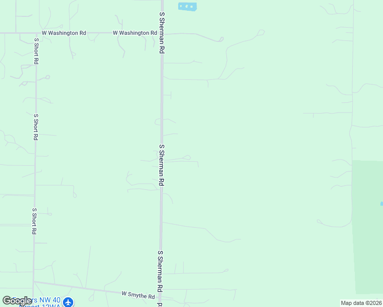 map of restaurants, bars, coffee shops, grocery stores, and more near 13725 South Sherman Road in Spokane