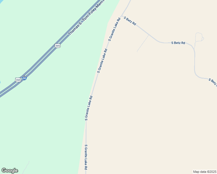 map of restaurants, bars, coffee shops, grocery stores, and more near 13213 South Granite Lake Road in Cheney