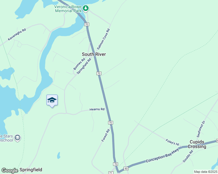 map of restaurants, bars, coffee shops, grocery stores, and more near 11 Hillview Place in Cupids