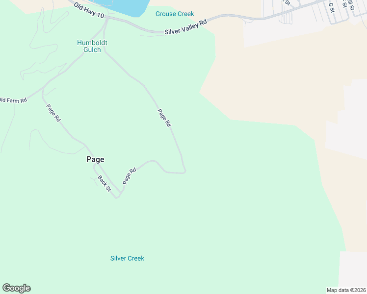 map of restaurants, bars, coffee shops, grocery stores, and more near 659 Upper Page Road in Smelterville