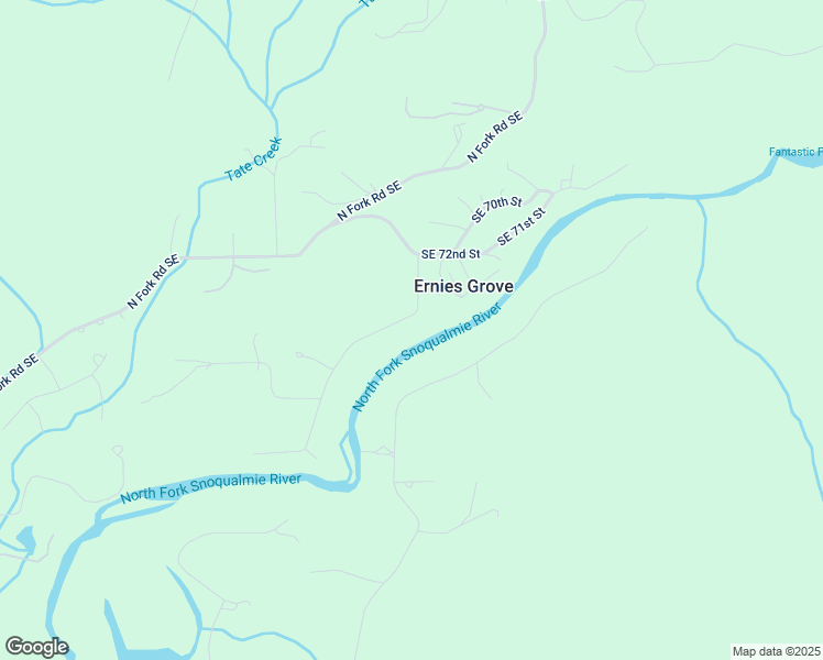 map of restaurants, bars, coffee shops, grocery stores, and more near 7400 442nd Place Southeast in Snoqualmie