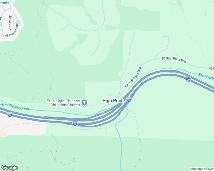 map of restaurants, bars, coffee shops, grocery stores, and more near 27011 Southeast 74th Street in Issaquah