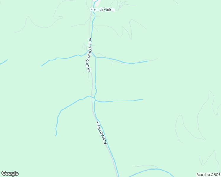 map of restaurants, bars, coffee shops, grocery stores, and more near 1031 French Gulch Road in Shoshone County