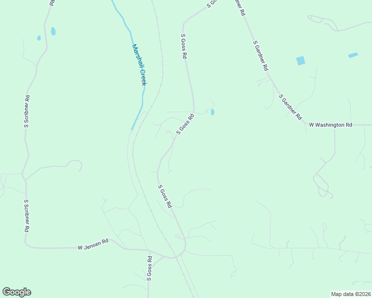 map of restaurants, bars, coffee shops, grocery stores, and more near 12971 South Goss Road in Cheney