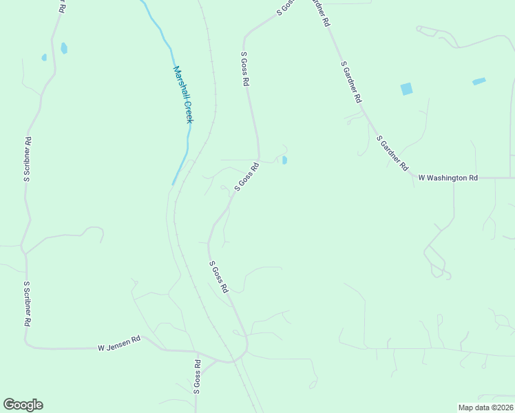 map of restaurants, bars, coffee shops, grocery stores, and more near 12971 South Goss Road in Cheney