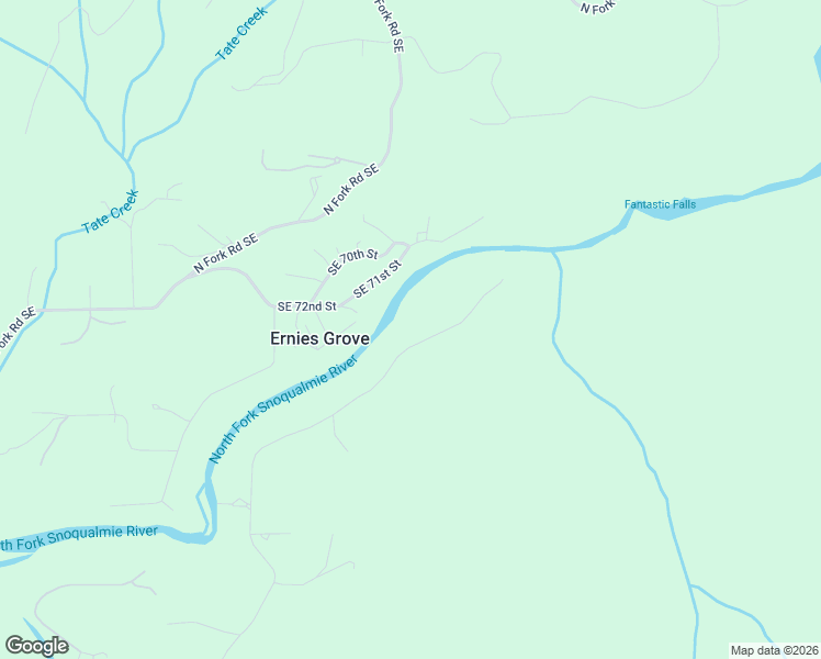 map of restaurants, bars, coffee shops, grocery stores, and more near 7315 Moon Valley Road Southeast in North Bend