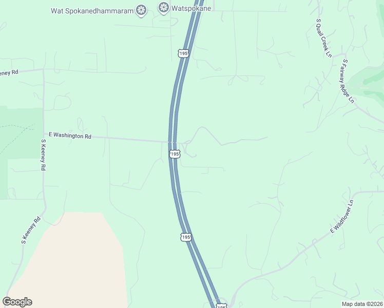 map of restaurants, bars, coffee shops, grocery stores, and more near 606 East Washington Road in Spokane