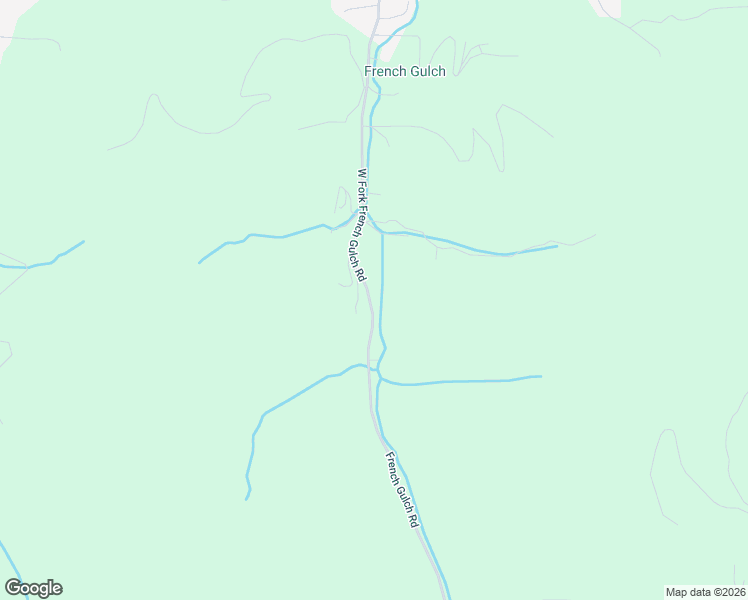 map of restaurants, bars, coffee shops, grocery stores, and more near 911A French Gulch Road in Shoshone County