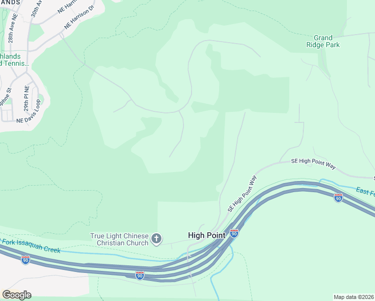 map of restaurants, bars, coffee shops, grocery stores, and more near 7050 270th Place Southeast in Issaquah