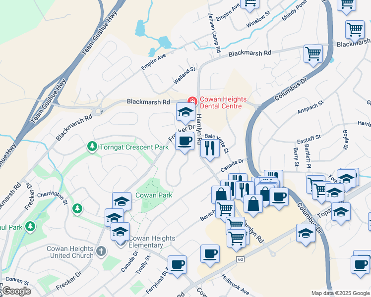 14 Greenspond Drive, St. John's NL Walk Score