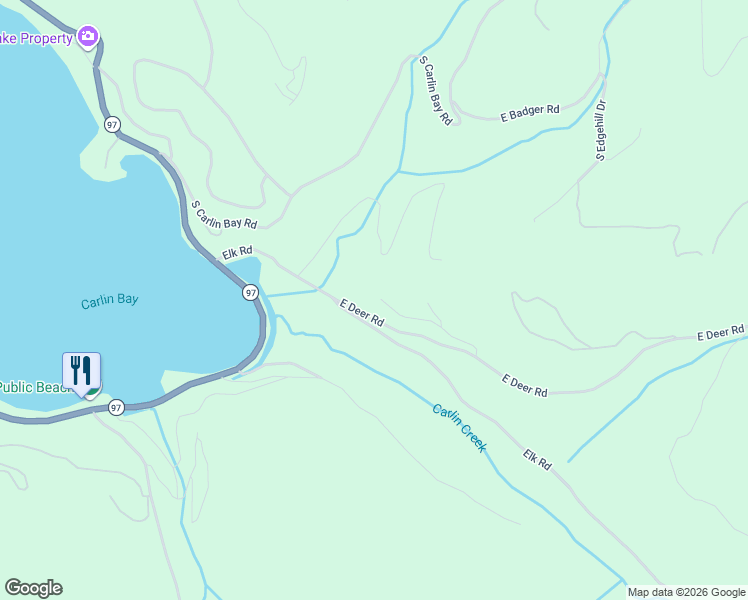 map of restaurants, bars, coffee shops, grocery stores, and more near 2083 East Deer Road in Harrison
