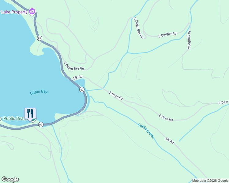 map of restaurants, bars, coffee shops, grocery stores, and more near 2083 East Deer Road in Harrison
