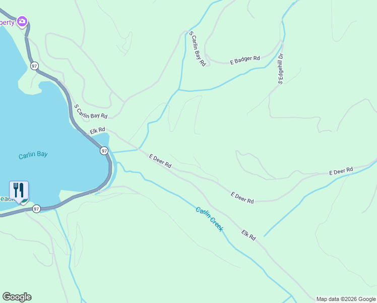 map of restaurants, bars, coffee shops, grocery stores, and more near 2473 East Deer Road in Harrison