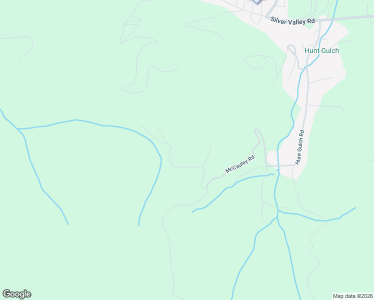 map of restaurants, bars, coffee shops, grocery stores, and more near 710 McCauley Road in Shoshone County