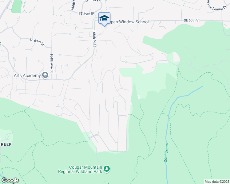 map of restaurants, bars, coffee shops, grocery stores, and more near 6599 170th Place Southeast in Bellevue