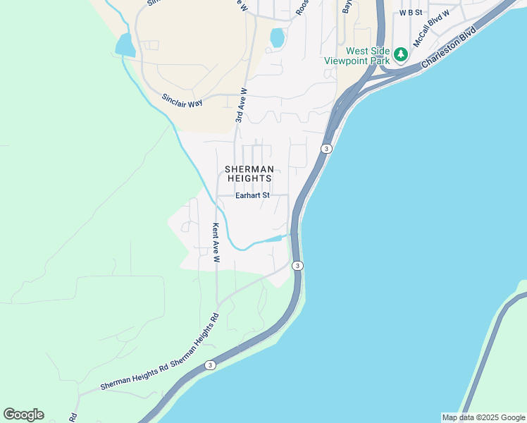 map of restaurants, bars, coffee shops, grocery stores, and more near 2254 High View Lane Northwest in Bremerton