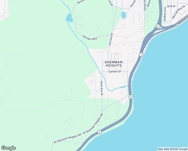 map of restaurants, bars, coffee shops, grocery stores, and more near 2123 Viking Street West in Bremerton