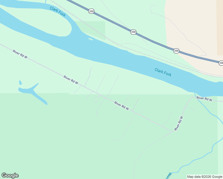 map of restaurants, bars, coffee shops, grocery stores, and more near Coal Lane in Sanders County