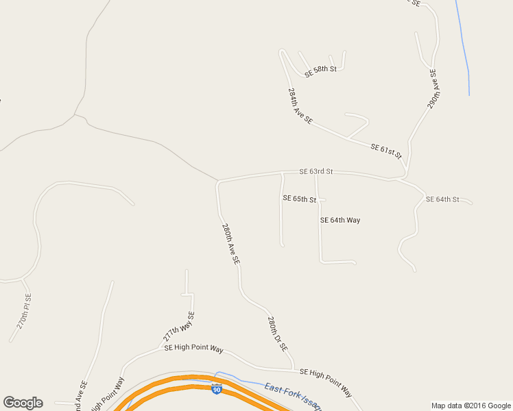 map of restaurants, bars, coffee shops, grocery stores, and more near 6407 282nd Avenue Southeast in Issaquah
