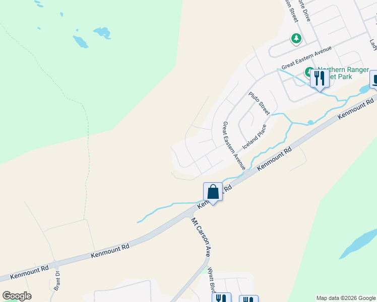 map of restaurants, bars, coffee shops, grocery stores, and more near 18 Sir Wilfred Grenfell Street in St. John's