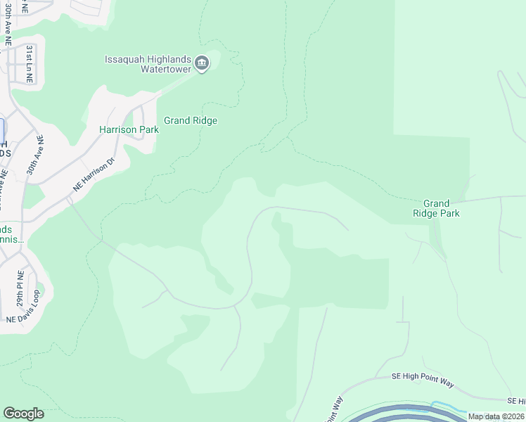 map of restaurants, bars, coffee shops, grocery stores, and more near 27133 Grand Ridge Drive in Issaquah
