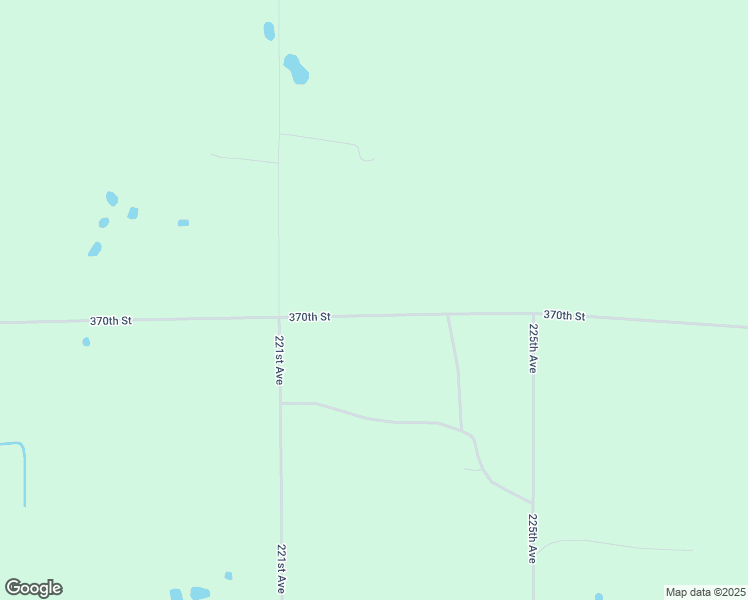 map of restaurants, bars, coffee shops, grocery stores, and more near 22288 370th Street in Bagley