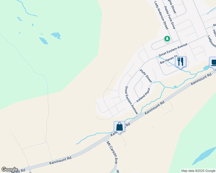 map of restaurants, bars, coffee shops, grocery stores, and more near 46 Sir Wilfred Grenfell Street in St. John's