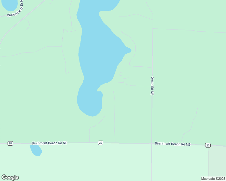 map of restaurants, bars, coffee shops, grocery stores, and more near 7956 Grimes Lane Northeast in Bemidji