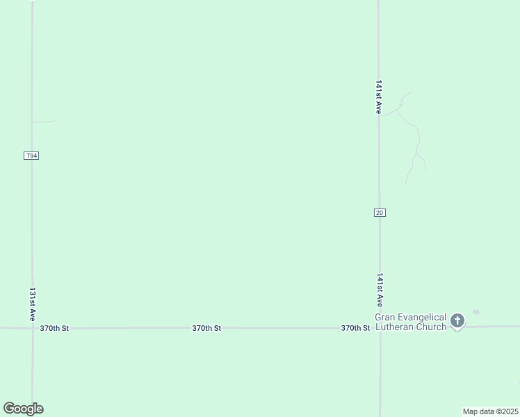 map of restaurants, bars, coffee shops, grocery stores, and more near 13590 370th Street in Bagley