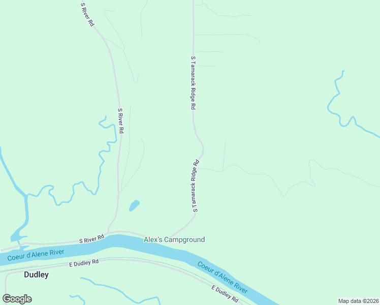 map of restaurants, bars, coffee shops, grocery stores, and more near 14027 South Tamarack Ridge Road in Cataldo