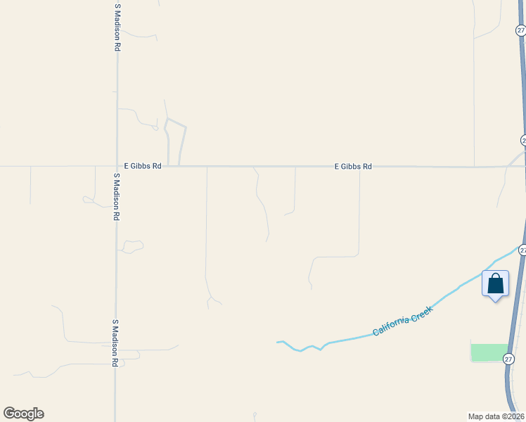 map of restaurants, bars, coffee shops, grocery stores, and more near 12912 East Gibbs Road in Mica