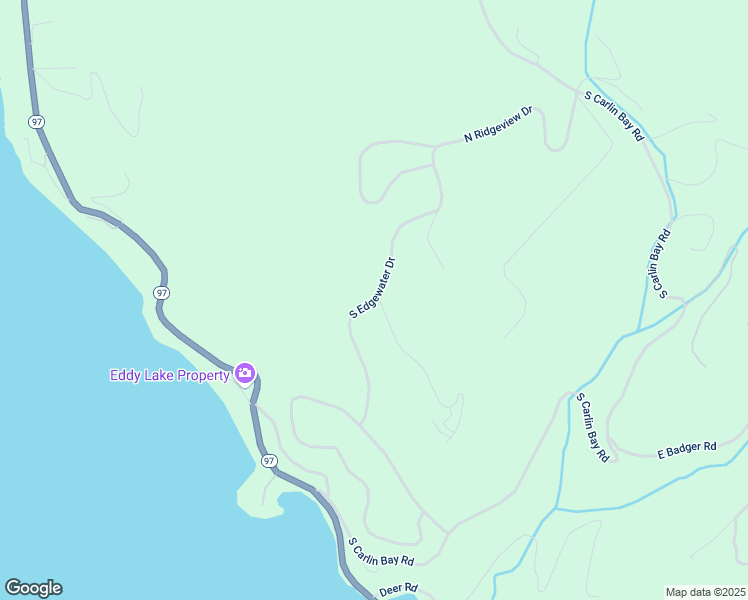 map of restaurants, bars, coffee shops, grocery stores, and more near South Edgewater Drive in Kootenai County