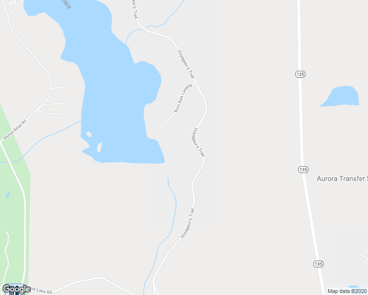 map of restaurants, bars, coffee shops, grocery stores, and more near 5961 Voyageur's Trail in Biwabik